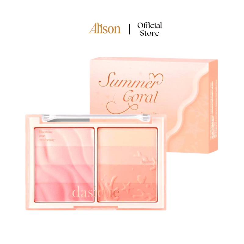 Phấn Má Hồng Dasique Blending Layer Cheek 01 Summer Coral 11g 